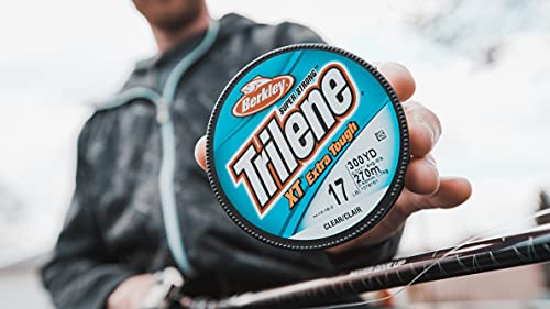 Berkley Trilene XT Monofilament Fishing Line - color: Low-Vis Green, size: 3000 yd, style: 12 Pounds