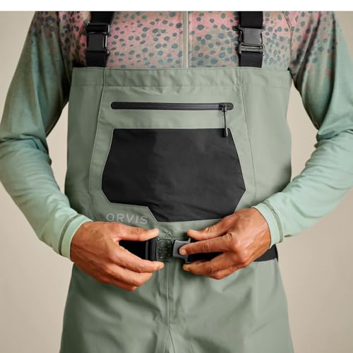 Orvis Men's Clearwater Bootfoot Wader Felt | 30K/8K Rating, Convertible Fit & Smart Storage, Lightweight 4-Layer Waterproof Breathable Fabric - size: XX-Large