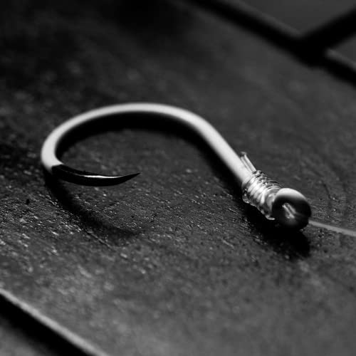 BKK Offset Heavy Circle Glow Hook | 2X | Glow in The Dark | Needle Point - size: 4/0#