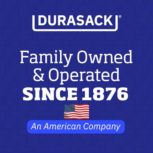 DURASACK Heavy Duty Storage Tote Bag 22-Gallon, Gingham Blue, Pack of 4 | Rugged Woven Polypropylene Moving Bag, Reusable Self-Standing Design, Holds up to 500 Pounds - color: Gingham Blue, size: Pack of 4