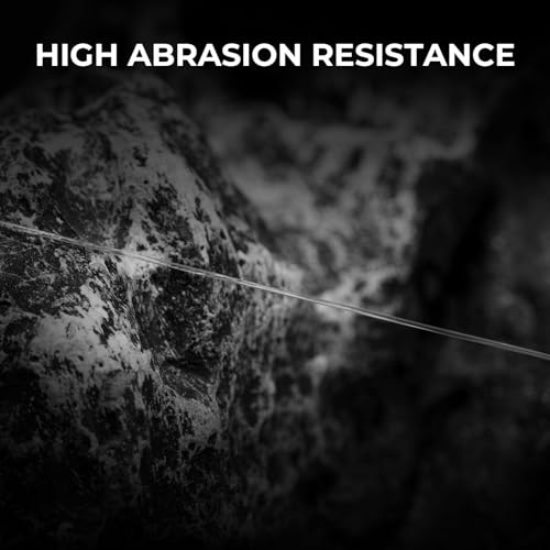 KastKing Kovert 100% Fluorocarbon Fishing Line - Clear Fishing Leader, High Sensitivity, Strong Knot Strength, Shock & Abrasion Resistant, Extreme Clarity, Ultra-Low Visibility, Fast Sinking - color: Kovert Essential (Economic), size: 12LB-50Yds (Clear)
