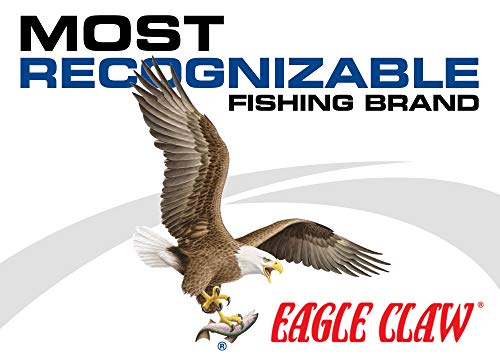 EAGLE CLAW LAZER SHARP STRIPED BASS SALTWATER TACKLE KIT, 33 PIECES, CONTAINS ASSORTMENT OF HOOKS, SINKERS AND TACKLE FOR SALTWATER STRIPED BASS