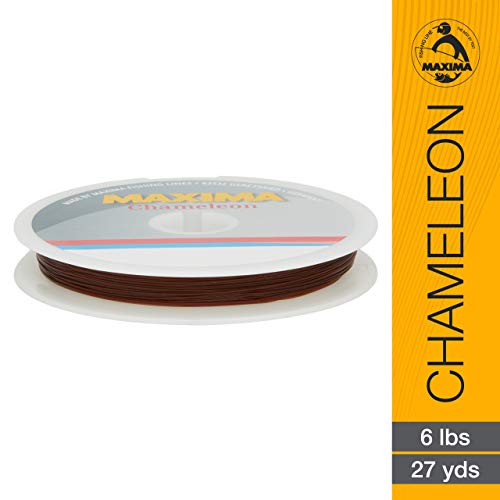 Maxima Fishing Line Leader Wheel - style: Chameleon, 6-pound/27-yard
