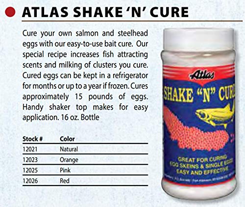 Atlas-Mike’s Fishing Bait Shake 'N' Cure - color: Red