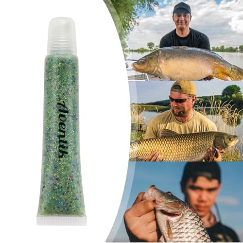 EUPHENG Fish Attractant Gel Dark Green Fishing Lure Attraction Enhancer Scent for Bass, Crappie and Trout Attractant - style: Garlic Smell-20ml*1