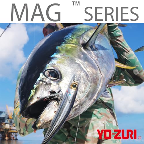 Duel Yo Zuri R 1371 Mag Popper ' F 160 Mm 6 1 4 - color: Green mackerel