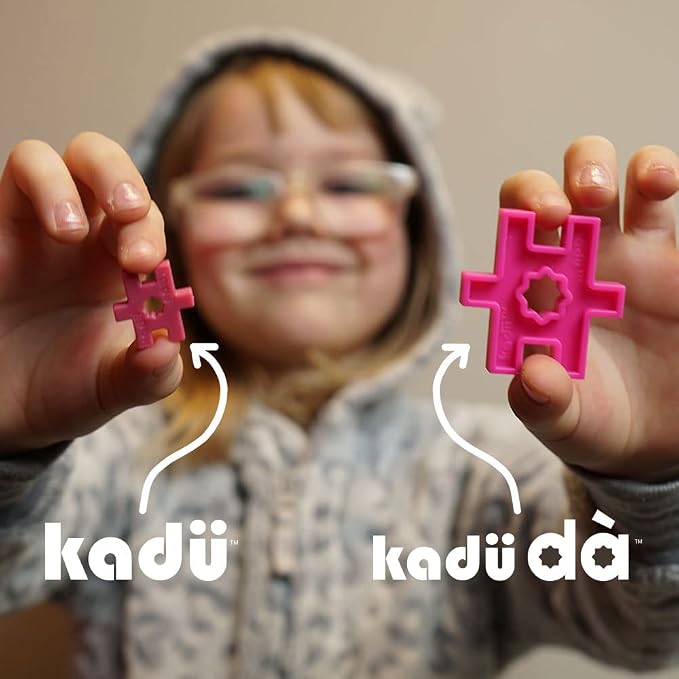 KADÜ Mechanicals 165 Piece Road Racers Pink Kids Age 6+ Building Blocks | Creative Mini Sensory Construction Puzzle tiles - Open Ended Play Gift Boys + Girls - Classroom Homeschool Manipulatives