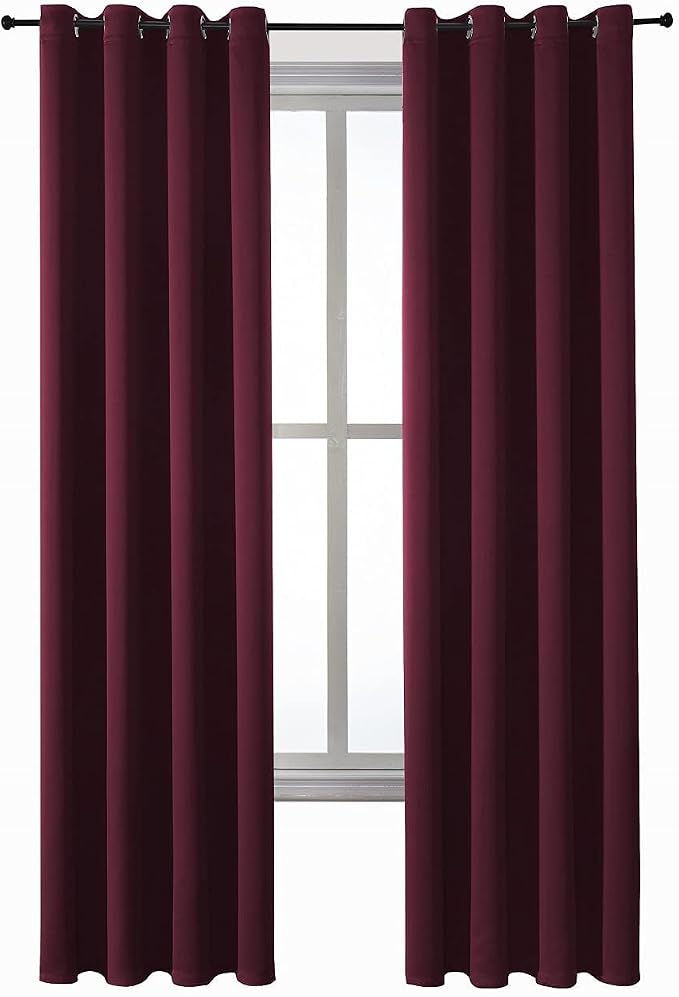 ChrisDowa Grommet Blackout Curtains