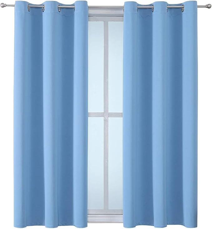 ChrisDowa Grommet Room Darkening Curtains