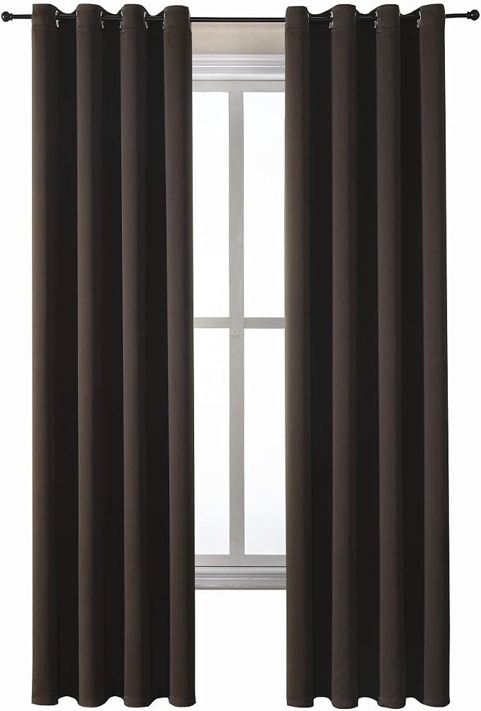 ChrisDowa Grommet Blackout Curtains
