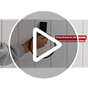 Command Hand Towel Holder Matte Black with Water Resistant Command Strips, Rust Resistant Bathroom Organizer, Holds up to 5 lbs