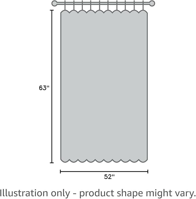 H.VERSAILTEX Linen Blackout Curtains 63 Inches Long 100% Absolutely Blackout Thermal Insulated Textured Linen Look Curtain Draperies Anti-Rust Grommet, Energy Saving with White Liner, 2 Panels, Stone