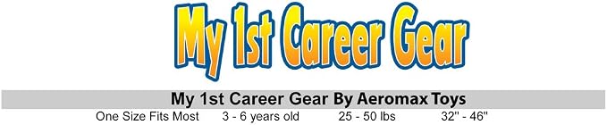 Aeromax My 1st Career Gear Zoo Keeper Top Green, One Size