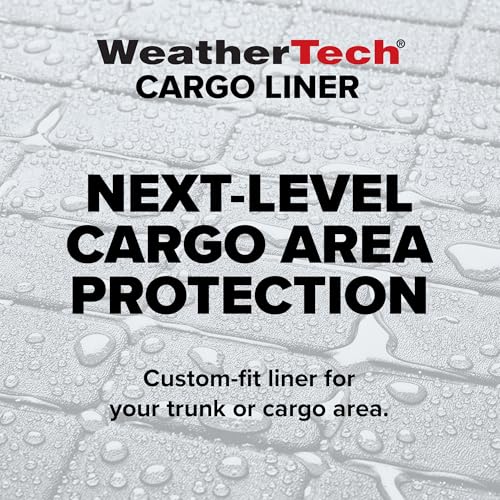 WeatherTech Cargo Trunk Liner for Nissan Rogue, Behind 2nd Row SeatBack (411405), Tan - color: Tan