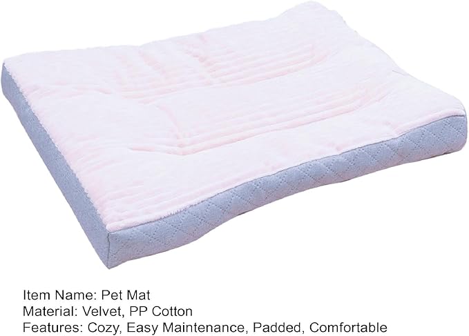 Dog Bed,pet Beds & Furniture,Machine-Washable Cushion for Dogs and Cats,Suitable for Dogs, Floor Furniture Use Pink S