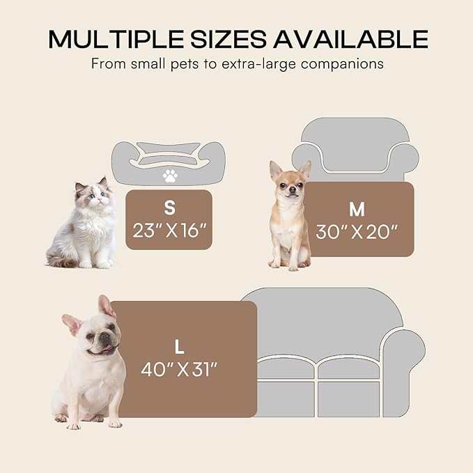 Luciphia 1 Pack 3 Blankets, Cute Dog Printed Fluffy Fleece Pet Blanket for Dogs Cats Washable, Warm Soft Throw Cover for Crate Couch, Gifts Puppy Essentials, Blue/Grey/Khaki, Small (23x16 inch)