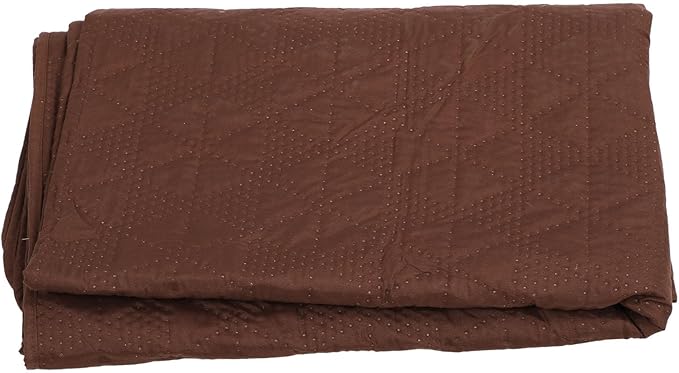 Dog Bed Cover, Pet Sofa Protector with Non Slip Bottom, Double Sided TPU Blanket for Couch Furniture, Brown Washable Cover for Dogs and Cats (52x82inch)