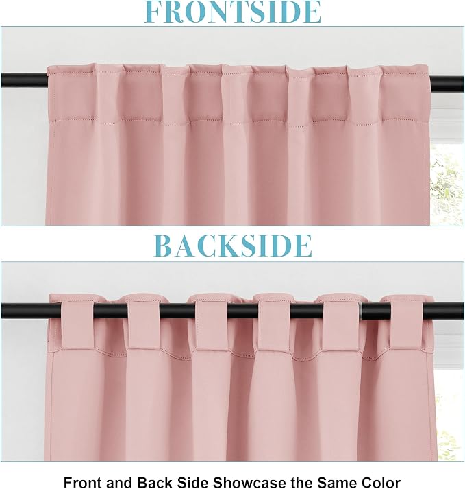 RYB HOME Kitchen Window Curtains Over Sink