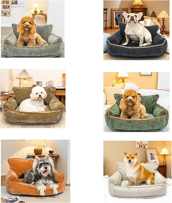 Dog Bed Medium Size Dog,Memory Foam Dog Bed,Medium Bed Dog,Dog Sofa Bed Warm and Comfortable,M(23.5"x15.5"x13.5")