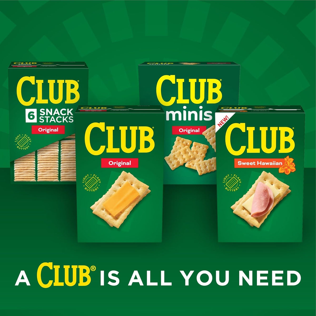 Club Crackers, Lunch Snacks, Snack Crackers, Extra Buttery, 13.7oz Box (1 Box)