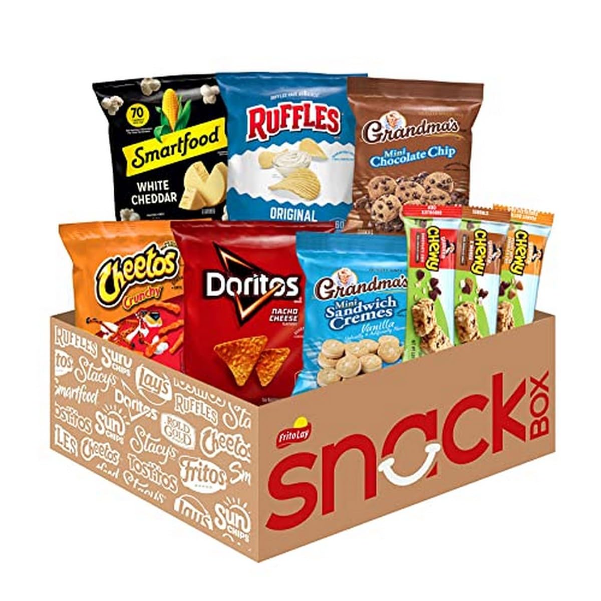 Ruffles FritoLay Variety Packs Flavors 1oz Bags, Ruffles & Doritos Bold Mix, 40 Count