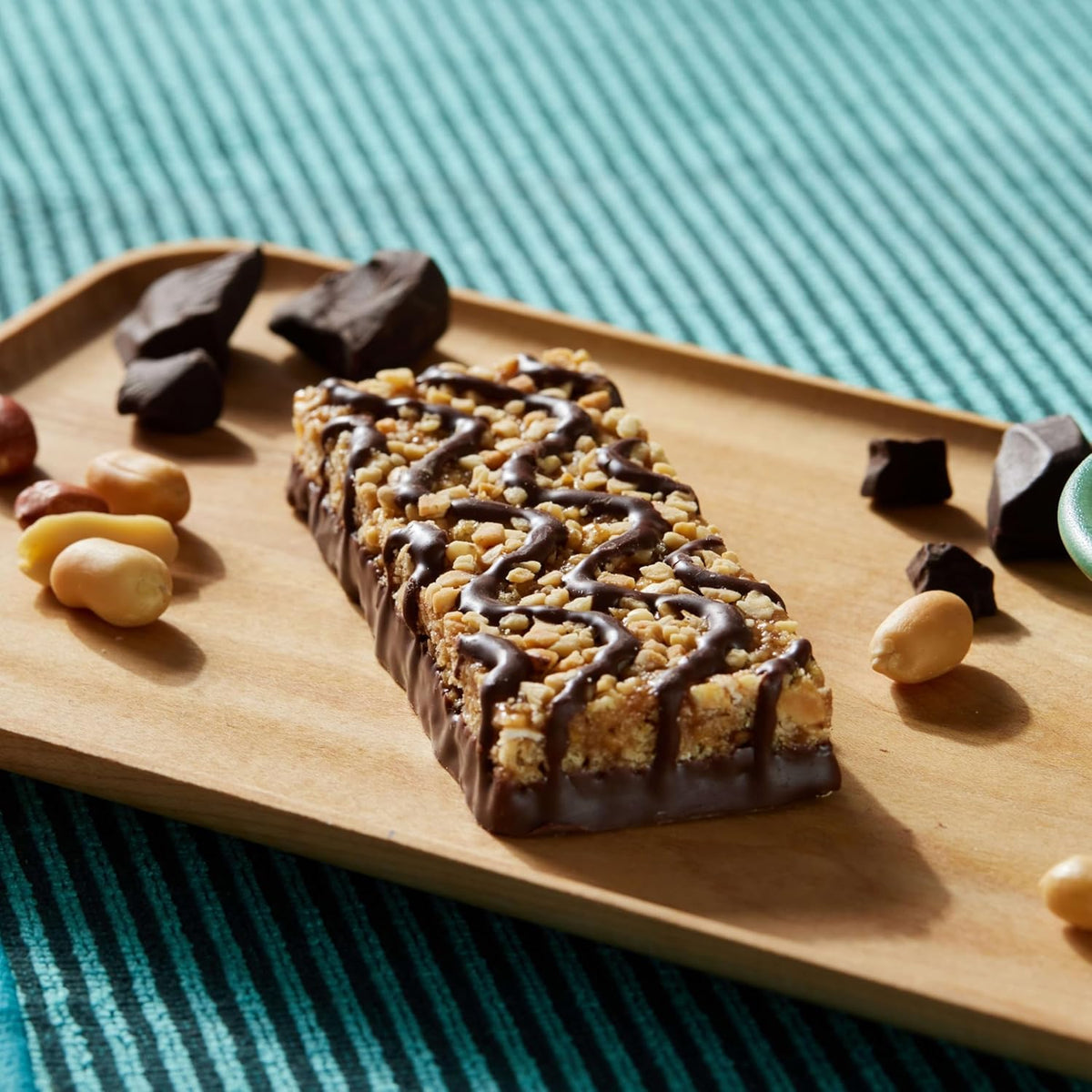 LUNA Bar - Nutz Over Chocolate Flavor - Gluten-Free - Non-GMO - 7-9g Protein - Made with Organic Oats - Low Glycemic - Whole Nutrition Snack Bars - 1.69 oz. (15 Count)