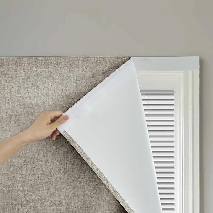 Self-Adhesive 100% Blackout Curtain