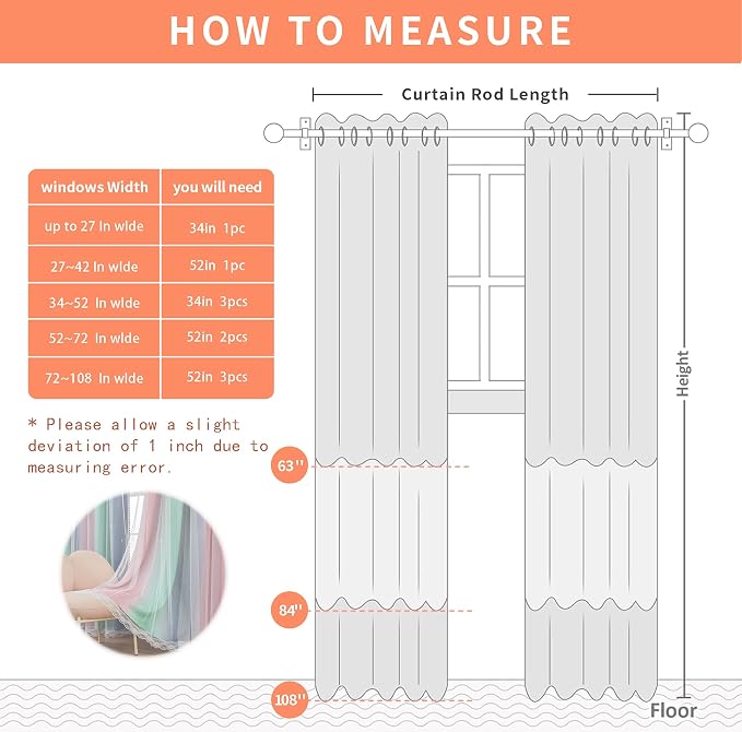 XiDi Grey Curtains for Kids Room, Nursery Blackout Curtain, Girls Room Decor