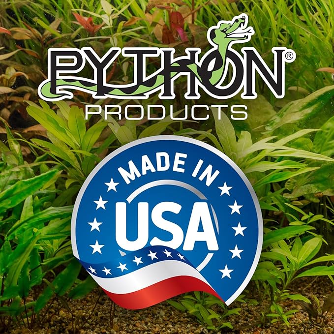 Python No Spill Clean and Fill Aquarium Maintenance System, Gravel Cleaner and Water Changer, 75 Foot