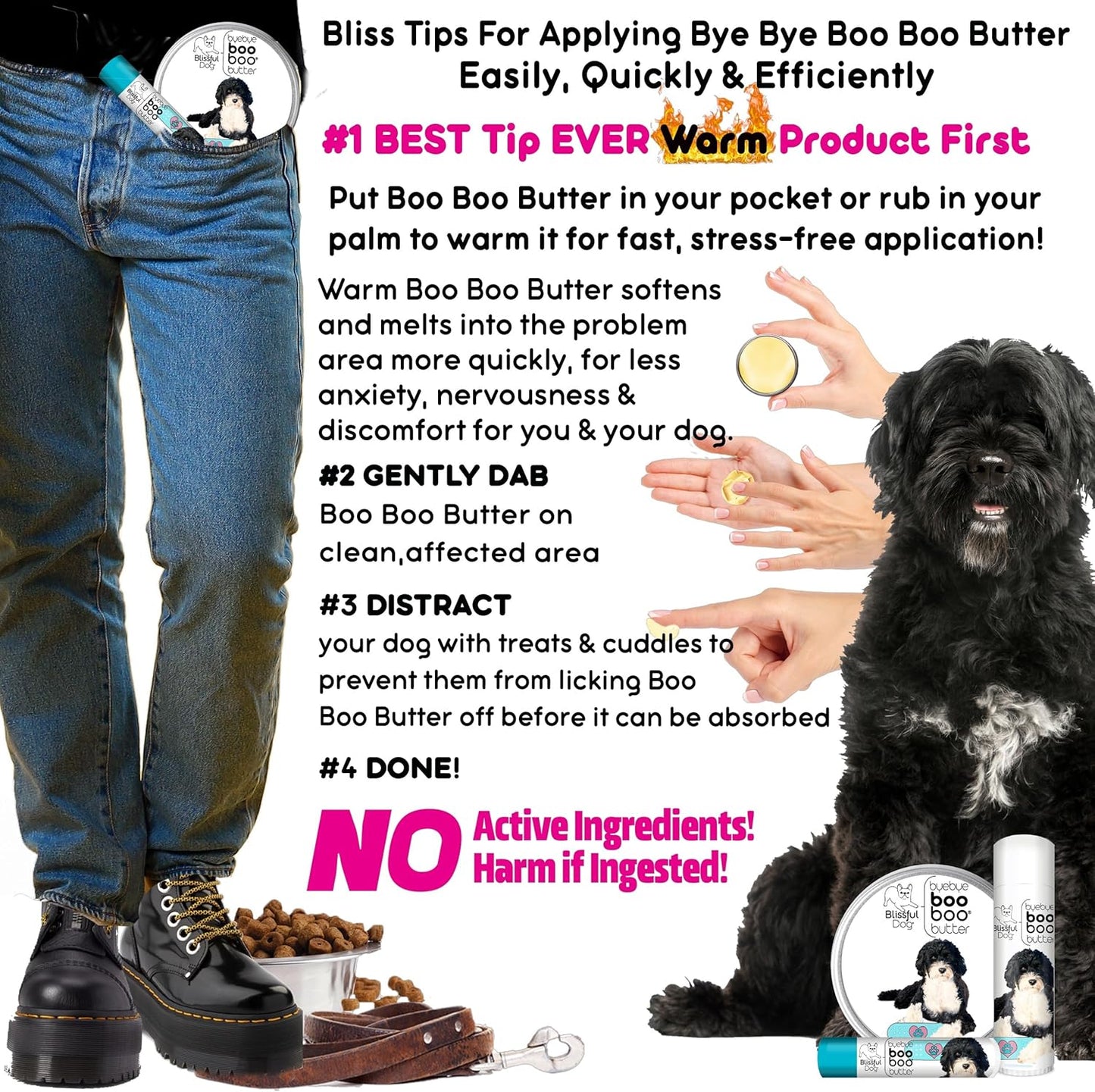 Portuguese Water Dog Boo Boo Butter, 0.15 oz