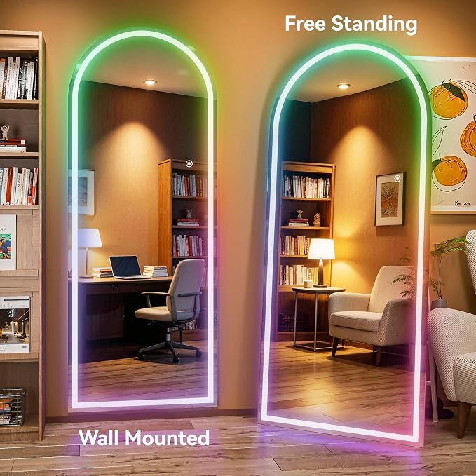 Hasipu Arch Full Length Mirror 77 x 30 in