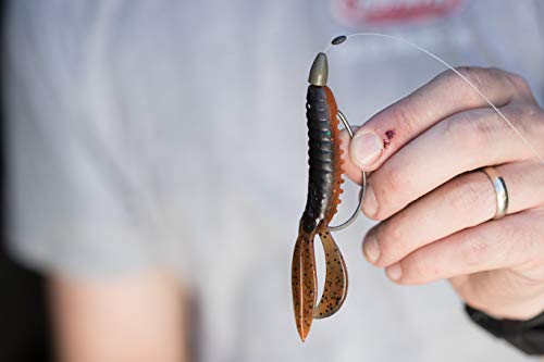 Berkley PowerBait Pit Boss Fishing Soft Bait - color: Watermelon, size: 4" (8 Count)