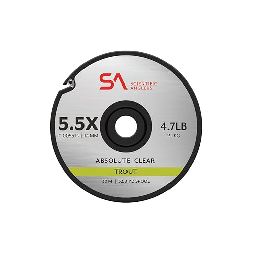 Scientific Anglers Absolute Trout Tippet - size: 5.5X, style: 30m