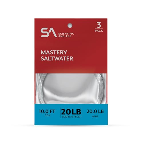 Scientific Anglers Mastery Saltwater Leaders 3-Pack - size: 10 ft