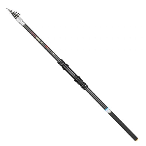 Portable Telescopic Fishing Rod – 9/12/15/18/20ft Carbon Spinning Rod, Ultralight for Small to Medium Fish, Lure 0.2-1.5oz, Ideal for Travel, Trout & Carp - size: 2.7M/9Ft