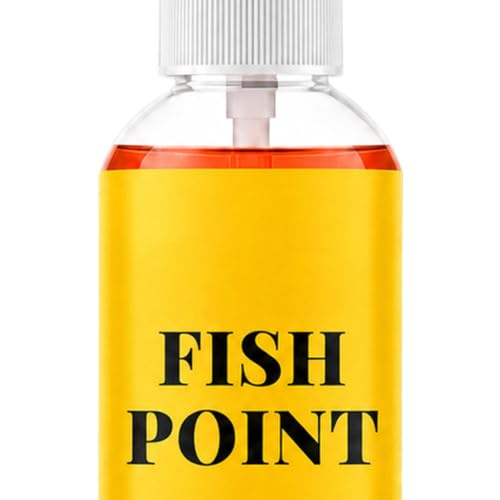 Concentrated Fish Attractant Liquid 80ml Fish Point Scent Liquid | Panfish Bait Scent Attractant for Men Angler Dad Husband Boyfriend Outdoor Trip Dock Boat Lake River Stream