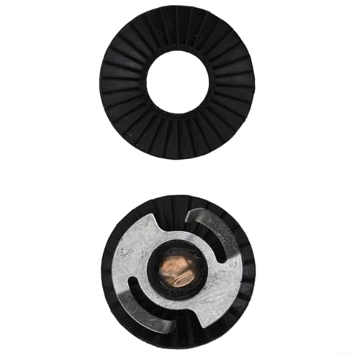 Spool Tension Mechanical Brake Knob for ABU-3/3.5/4/P5 Series, Spool Mechanical Aluminum Alloy Brake Knob with internal sound baitcast reel, Fish Reel Fishing Supplies(black gold) - color: black gold