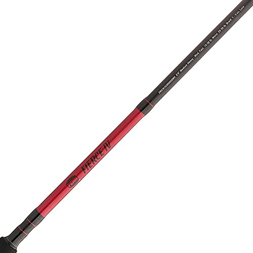 Penn Fierce IV Spinning Reel and Fishing Rod Combo - size: 6000 Size Reel - 7' - Medium Heavy - 1pc, style: Fierce IV Live Liner