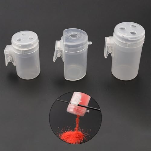 Adjustable Carp Fishing Pole Pot Feeder Cup Transparent Bait Holder Non Spill Pellet Dispenser For Rod Float Fishing Tackle Accessory(S)