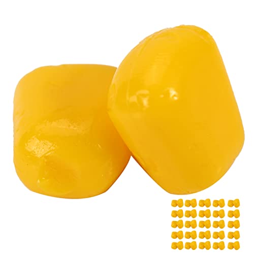 Fake Soft Corn Lures, 50Pcs Artificial Corn Floating Carp Baits - Simulation Carp Corn Baits Outdoor Freshwater Fishing