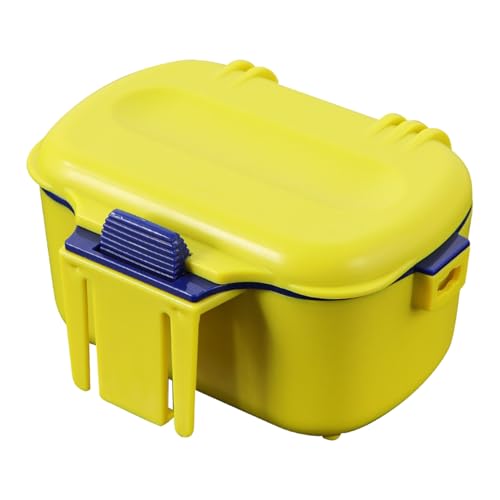 Insulated Container Case - Bait Storage Box, Waterproof Live Worm Holder | Compact Bucket Organizer, Outdoor Fishing Gear Carrier for Boat, Kayak, Pier, Ice Angling Expedition