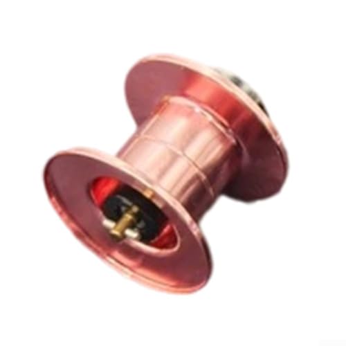 Baitcasting Reel Spool Replacement for Daiwa SV TW Ryoga, Deep Long Cast Aluminum Spool, Lightweight 8g Fishing Spool with Bearing - color: purple, size: semi-ceramic