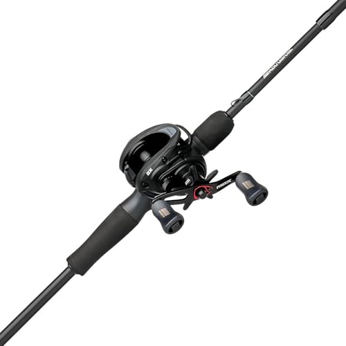 Abu Garcia Max SX Low Profile Baitcast Reel and Fishing Rod Combo - size: 7' - Medium Heavy - 4 - Right