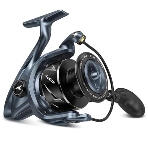 KastKing ReKon Saltwater Spinning Fishing Reel – Up to 55LBs Max Drag Big Game Fishing Reel - Innovative NyliTech Body- Water Resistant - MaxiDur 5+1+1 Corrosion-Resistance Bearing System - size: 6000