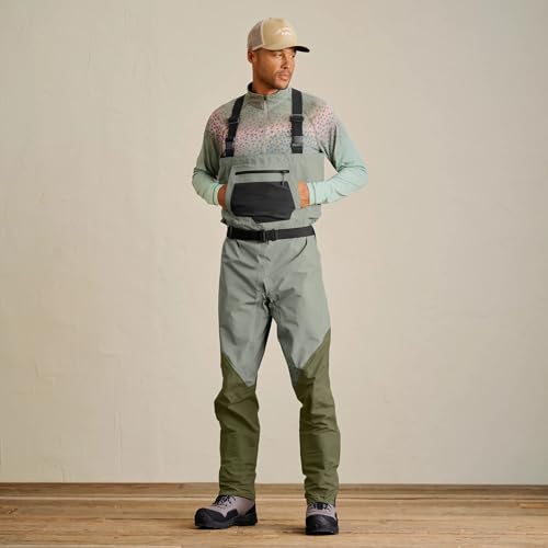 Orvis Men's Clearwater Bootfoot Wader Felt | 30K/8K Rating, Convertible Fit & Smart Storage, Lightweight 4-Layer Waterproof Breathable Fabric - size: XX-Large