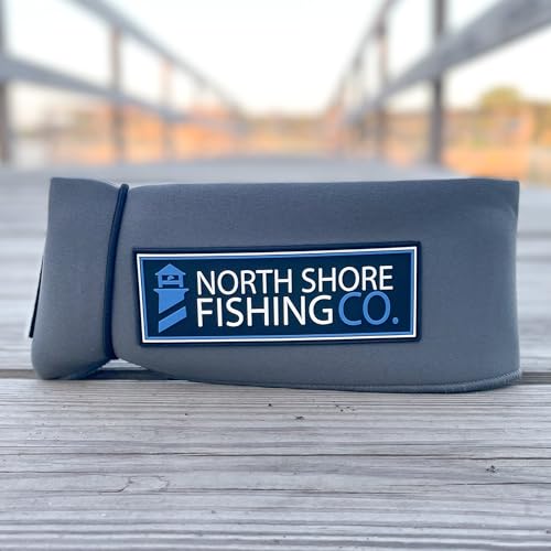 Premium Neoprene Fishing Rod Sleeve – Floating, Puncture Resistant, Labeled Protective Sock for Casting, Spinning, Trolling Fishing Rods - color: Grey, size: 60", style: Spinning