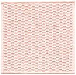Small Bathroom Rugs, Non Slip Washable Bath Rugs Super Absorbent Bathroom Rug Thin Quick Dry Low Pile Bath Mats, Pink 12"x12"