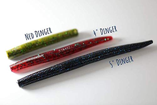 Yum Lures YDG - color: Carolina Pumpkin/Chartreuse, size: 4"