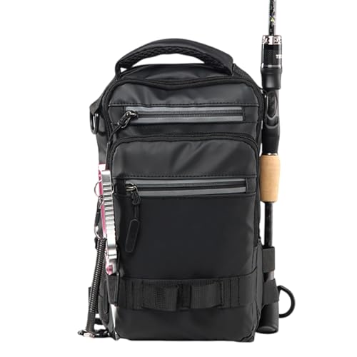 Fishing Back Pack Multifunctional Tackle Backpack | Sling Lightweight Fishing Pack for Men Hiking Hunting