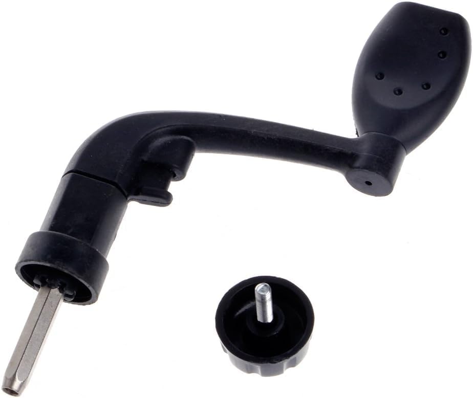 Black Handle Fishing Reels, Universal Plastic Power Handle Fishing Reels Crank Rock Arm Spinning Wheel Grasp, Replacement Fishing Reel Handles, Fishing Reel Replacement Parts